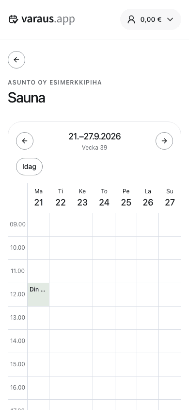 Kalendern i boendeläge.